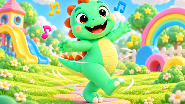Scene 5 - The Dino Wiggle Song