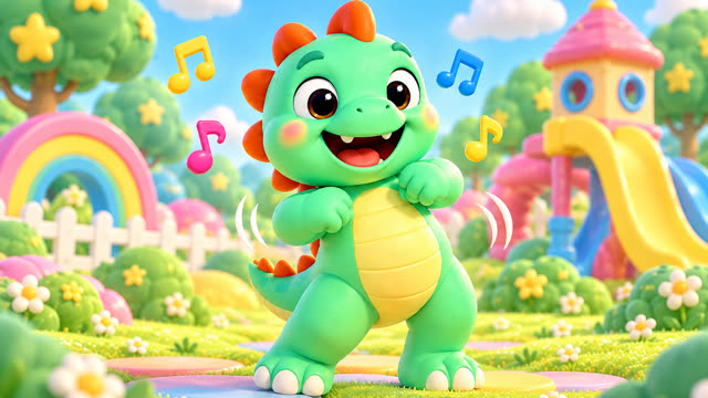 Scene 6 - The Dino Wiggle Song