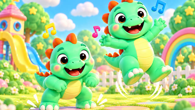 Scene 7 - The Dino Wiggle Song