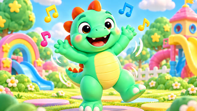 Scene 8 - The Dino Wiggle Song