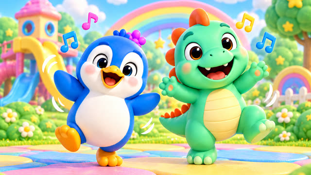 Scene 13 - The Dino Wiggle Song