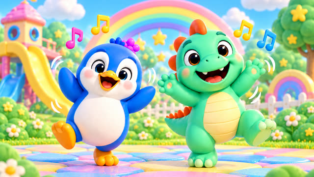Scene 15 - The Dino Wiggle Song