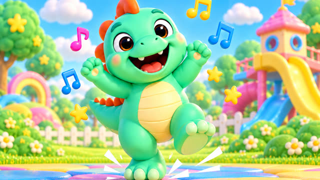 Scene 16 - The Dino Wiggle Song