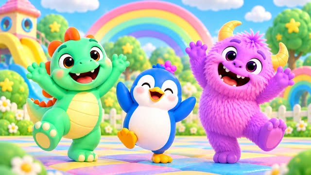 Scene 22 - The Dino Wiggle Song
