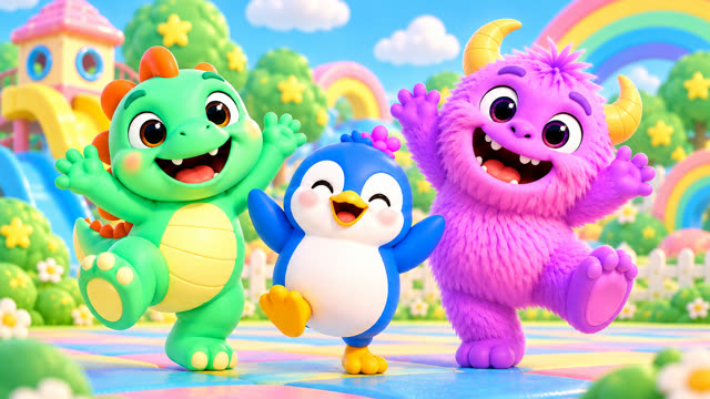 Scene 23 - The Dino Wiggle Song
