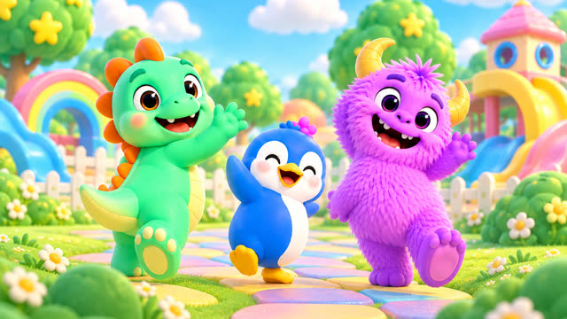 Scene 24 - The Dino Wiggle Song