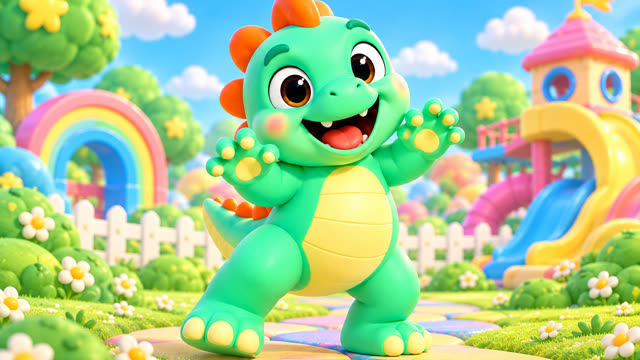 Scene 26 - The Dino Wiggle Song