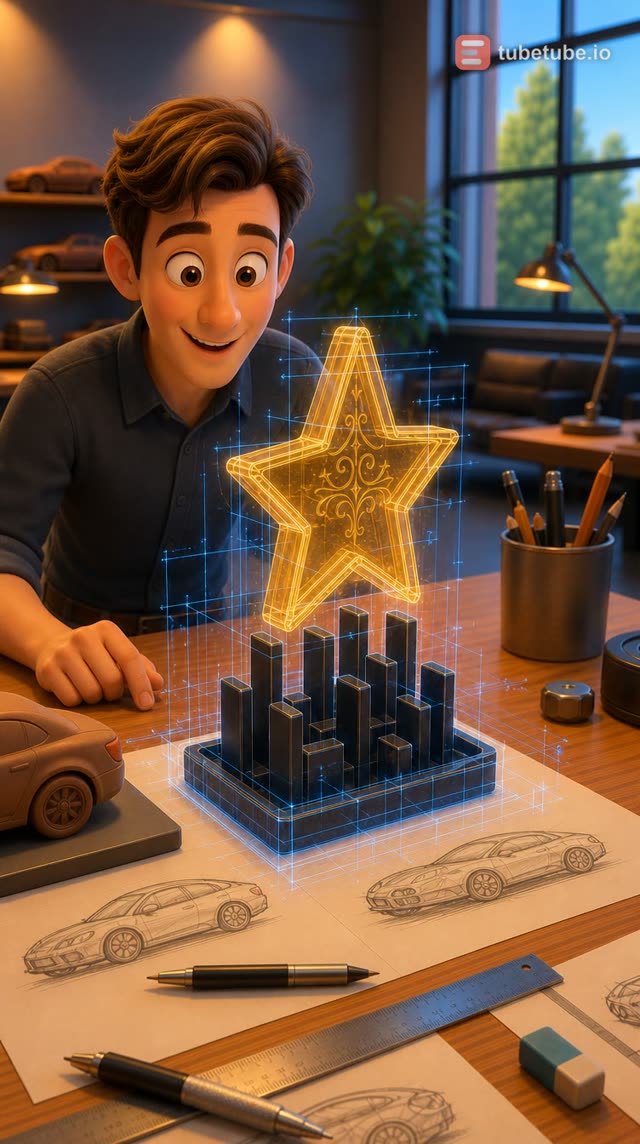 Scene 8 - display con luz