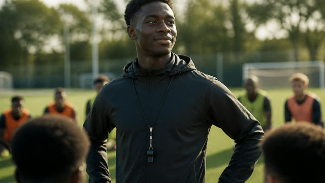 Scene 1 - Saka the new Arsenal manager