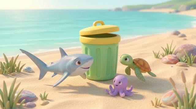 Scene 16 - Tali Keeps the Ocean Blue