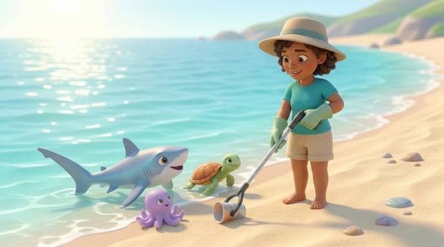 Scene 20 - Tali Keeps the Ocean Blue