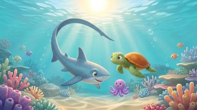 Scene 39 - Tali Keeps the Ocean Blue