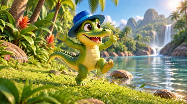 Scene 3 - Coco le petit crocodile