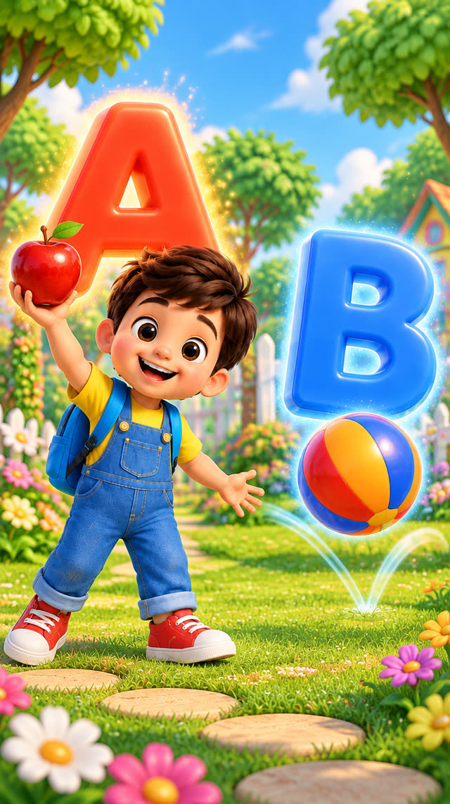 Scene 2 - ABC Phonics Song | Learn Letters with Aveer!