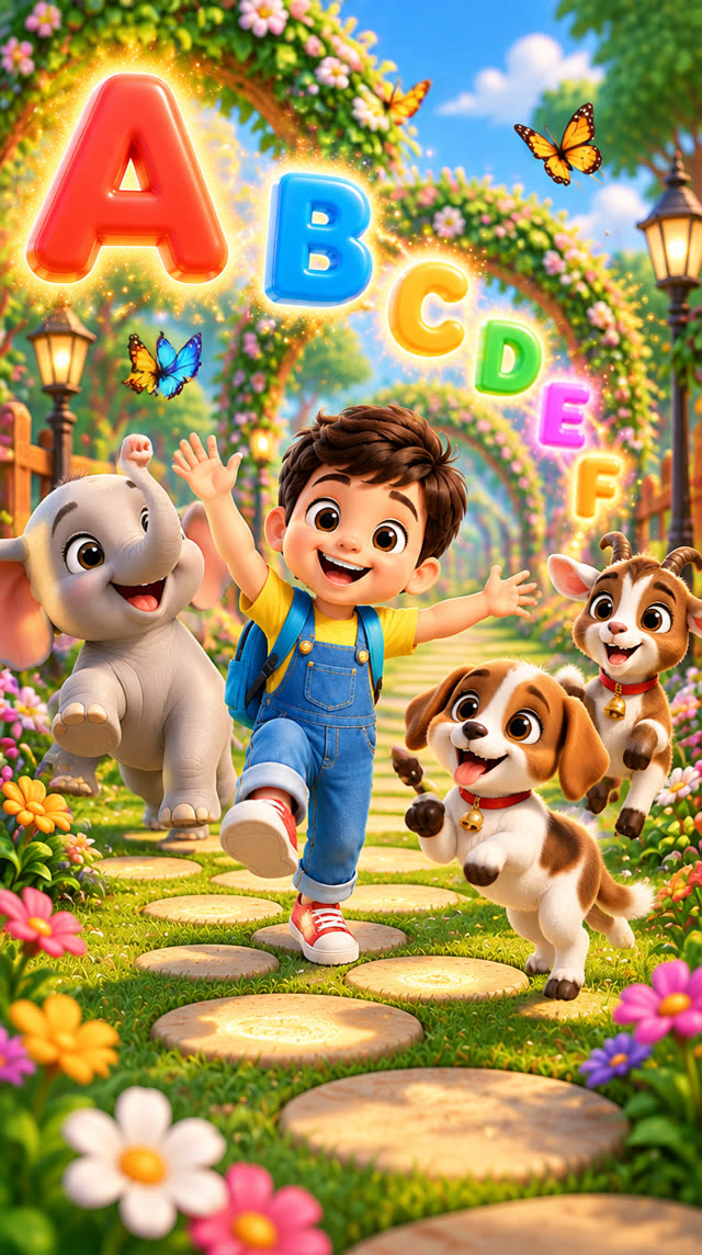 Scene 9 - ABC Phonics Song | Learn Letters with Aveer!