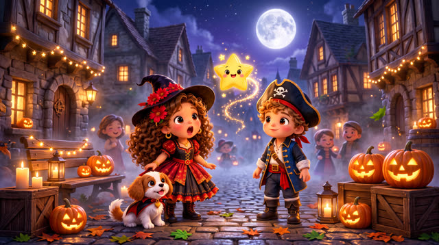 Scene 2 - Le mystère de la lanterne d’Halloween 🎃 | Lala Kids Planet