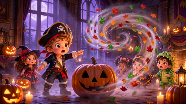 Scene 9 - Le mystère de la lanterne d’Halloween 🎃 | Lala Kids Planet