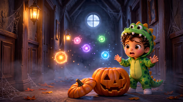 Scene 10 - Le mystère de la lanterne d’Halloween 🎃 | Lala Kids Planet