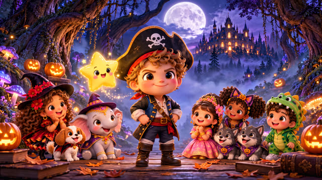 Scene 13 - Le mystère de la lanterne d’Halloween 🎃 | Lala Kids Planet