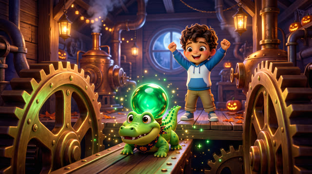 Scene 26 - Le mystère de la lanterne d’Halloween 🎃 | Lala Kids Planet