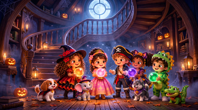 Scene 27 - Le mystère de la lanterne d’Halloween 🎃 | Lala Kids Planet