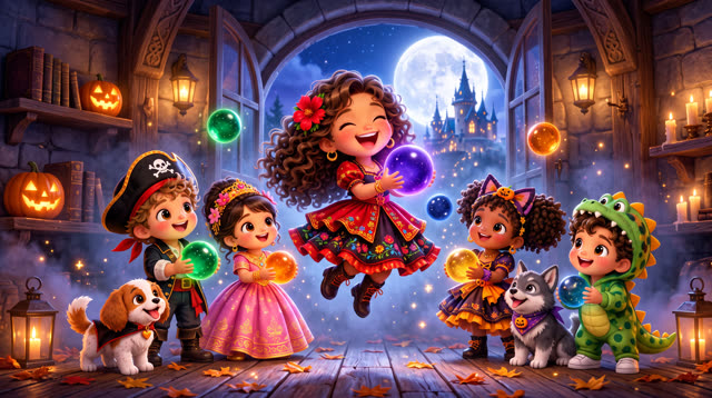 Scene 30 - Le mystère de la lanterne d’Halloween 🎃 | Lala Kids Planet