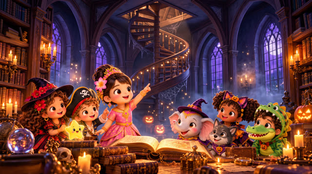 Scene 34 - Le mystère de la lanterne d’Halloween 🎃 | Lala Kids Planet
