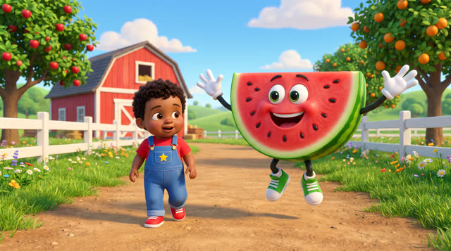 Scene 16 - Fruit Fruta Yum Yum Yum | Braulio's Sing Alongs