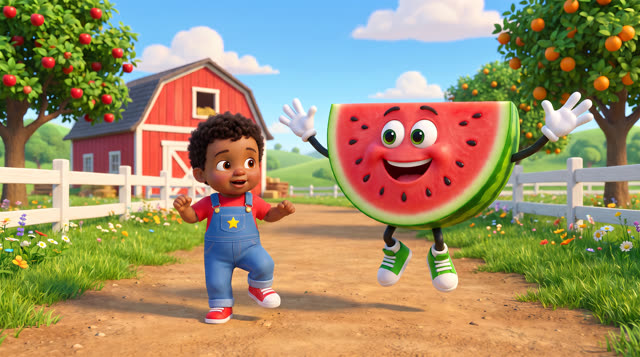 Scene 17 - Fruit Fruta Yum Yum Yum | Braulio's Sing Alongs