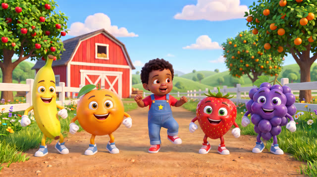 Scene 21 - Fruit Fruta Yum Yum Yum | Braulio's Sing Alongs