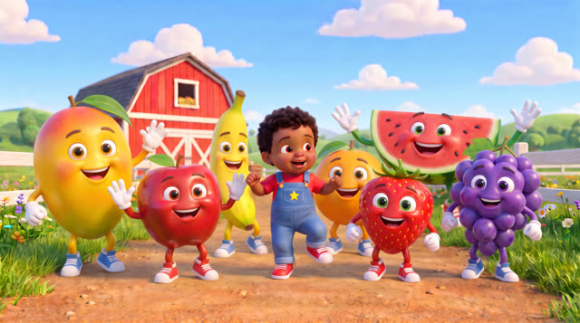 Scene 22 - Fruit Fruta Yum Yum Yum | Braulio's Sing Alongs