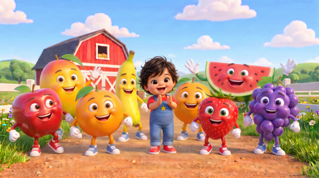 Scene 23 - Fruit Fruta Yum Yum Yum | Braulio's Sing Alongs