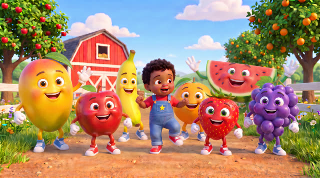Scene 24 - Fruit Fruta Yum Yum Yum | Braulio's Sing Alongs