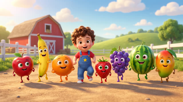Scene 25 - Fruit Fruta Yum Yum Yum | Braulio's Sing Alongs
