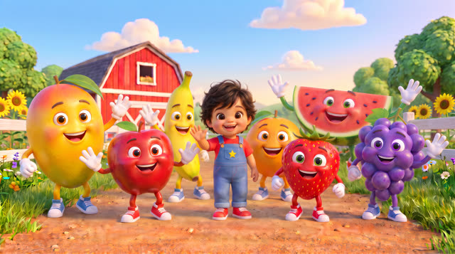 Scene 27 - Fruit Fruta Yum Yum Yum | Braulio's Sing Alongs