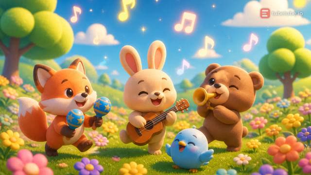 Scene 1 - The Wiggly Animal Parade