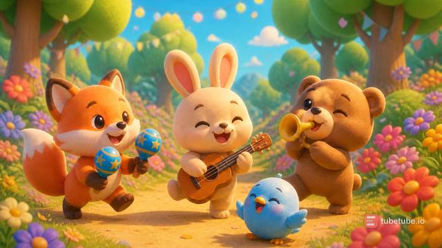 Scene 2 - The Wiggly Animal Parade