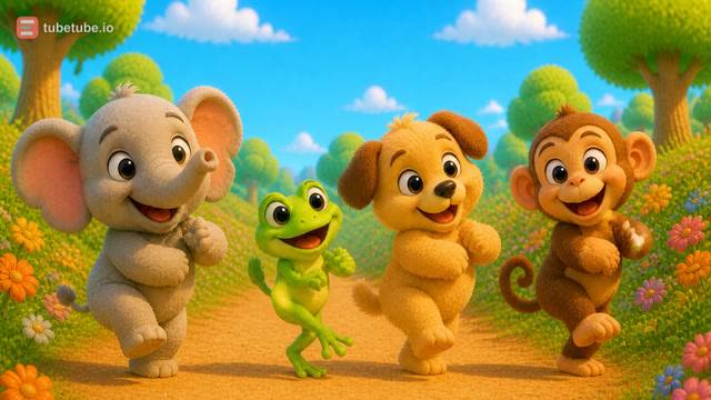 Scene 17 - The Wiggly Animal Parade
