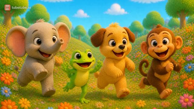 Scene 20 - The Wiggly Animal Parade