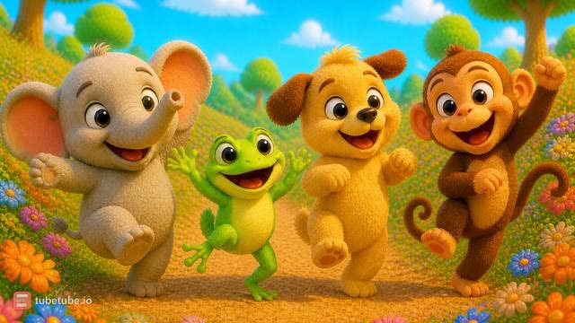 Scene 21 - The Wiggly Animal Parade