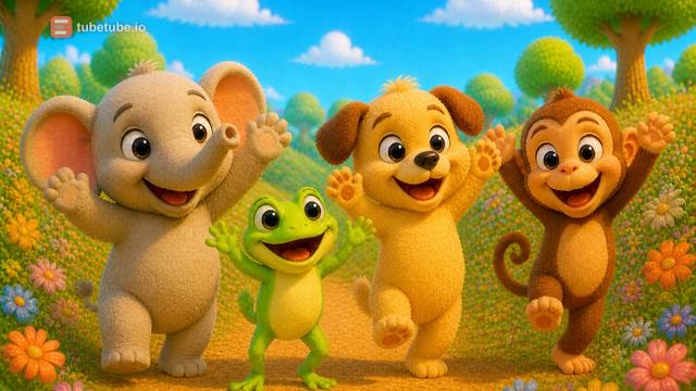 Scene 22 - The Wiggly Animal Parade