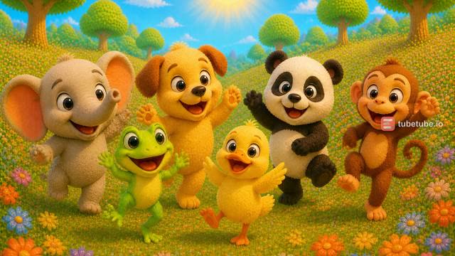 Scene 26 - The Wiggly Animal Parade