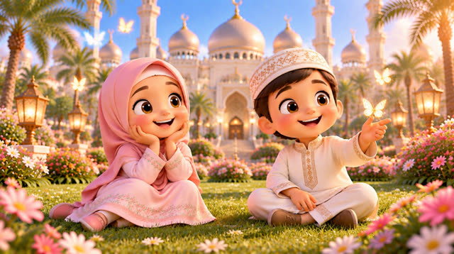 Scene 11 - Assalamu Alaikum 🌙 | Islamic Song for Kids
