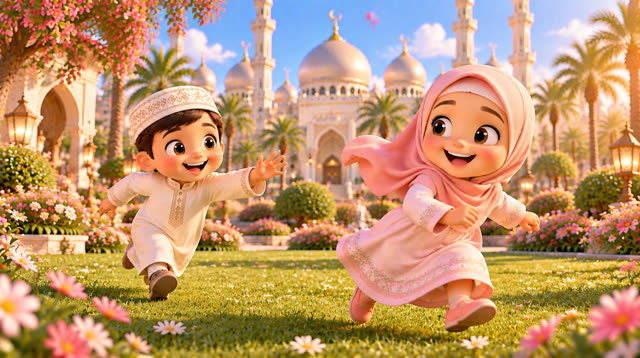 Scene 13 - Assalamu Alaikum 🌙 | Islamic Song for Kids