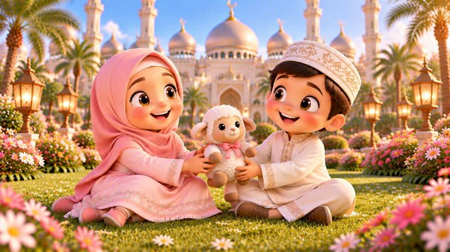 Scene 14 - Assalamu Alaikum 🌙 | Islamic Song for Kids