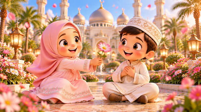 Scene 15 - Assalamu Alaikum 🌙 | Islamic Song for Kids