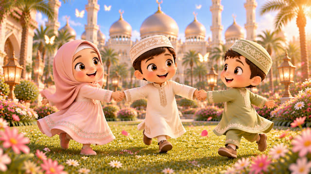 Scene 16 - Assalamu Alaikum 🌙 | Islamic Song for Kids
