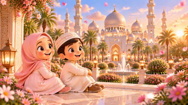 Scene 18 - Assalamu Alaikum 🌙 | Islamic Song for Kids