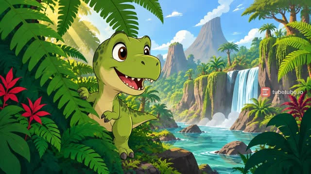 Scene 2 - Dino Dance Party