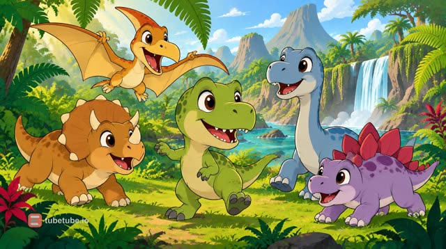 Scene 3 - Dino Dance Party
